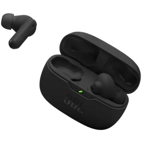 Słuchawki bezprzewodowe JBL Vibe Beam 2 Dokanałowe Bluetooth 5.3 Czarny