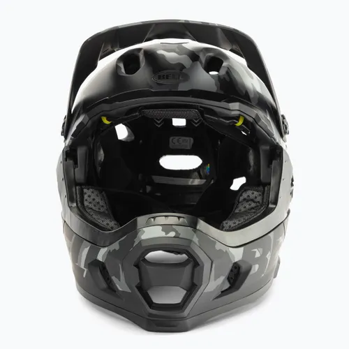 Kask rowerowy Bell FF Super DH MIPS Spherical matte gloss black camo