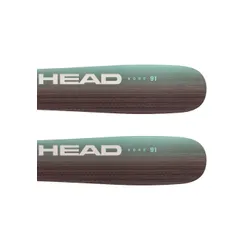 Narty allmountain damskie HEAD KORE 91 W + wiązania TYROLIA ATTACK 12 z GRIP WALK - Długość (cm) - 170