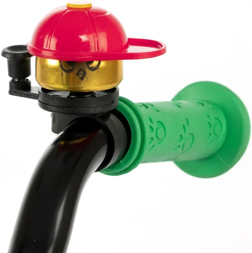 Rower dziecięcy KARBON Jazz 14 cali dla chłopca Zielony Neon