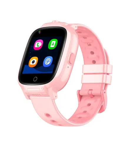 Smartwatch Garett Kids Twin 4G 56mm GPS LTE Różowy