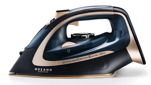 Żelazko bezprzewodowe MOZANO Ultimate Smooth Czarno-złoty