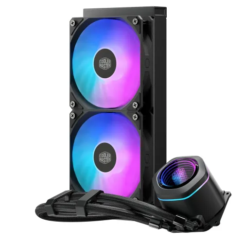 Chłodzenie Cooler Master MasterLiquid Core Nex 240 RGB Czarny