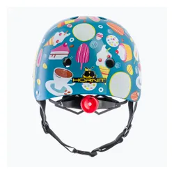 Kask rowerowy dziecięcy Hornit IceCream blue/multicolor