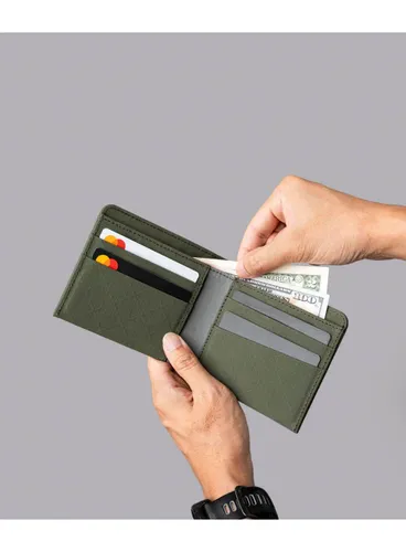 Кошелек Alpaka ARK Classic Axogrid, зеленый