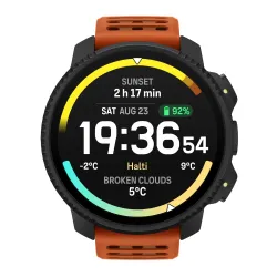 Smartwatch SUUNTO Vertical 2 Czarny-pomarańczowy