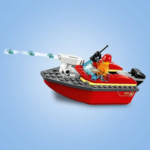 LEGO City rıhtımda yangın (60213)