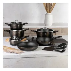 Zestaw garnków BERLINGER HAUS Primal Gloss BH-8244 (15 elementów)