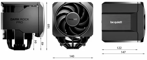 Chłodzenie CPU BE QUIET! Dark Rock Pro 6 BK048