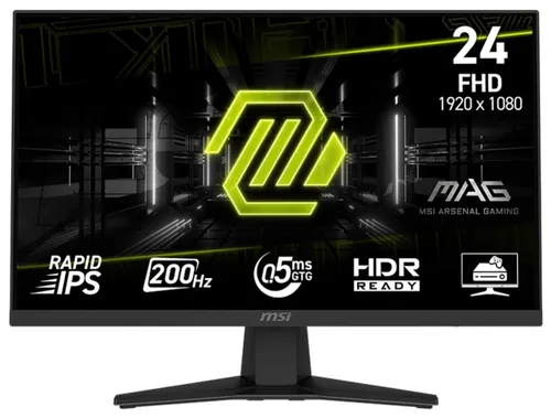 MSI MAG 244F - 23.8'' | Rapid IPS | FHD | 0.5 ms | 200 Hz