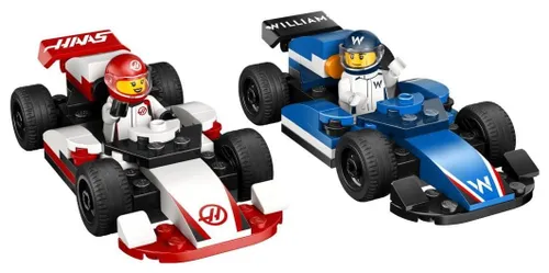 LEGO City 60464 F1 Bolidy Williams Racing i Haas F1