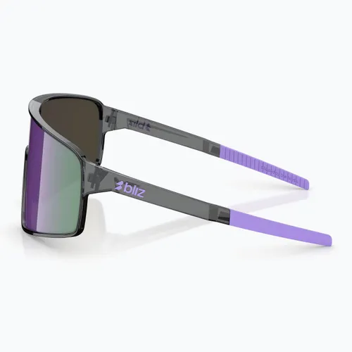 Okulary przeciwsłoneczne Bliz P001S crystal black/grey purple multi