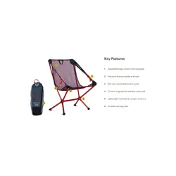 Krzesło turystyczne Nemo Moonlite Reclining Camp Chair - deep claret