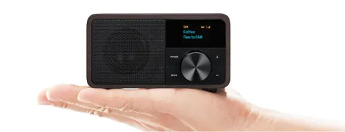 Radioodbiornik Sangean GENUINE MINI dab+ DDR-7 Radio FM DAB+ Bluetooth Orzech