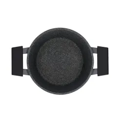 ZWIEGER Black Stone 2 l - garnek aluminiowy z pokrywką