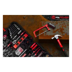 Zestaw narzędzi MAPOWER MPTS168 (168 elementów)
