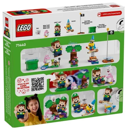 LEGO Super Mario 71440 приключения с интерактивной фигуркой LEGO Luigi