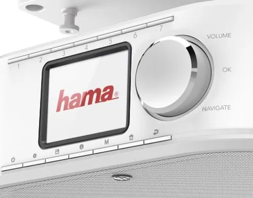 Радиоприемник Hama DIR355BT FM-радио DAB + интернет Bluetooth Белый