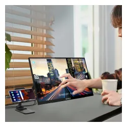 Monitor Zeuslap OL133ED 13,3" Full HD OLED 60Hz 1ms Przenośny Dotykowy