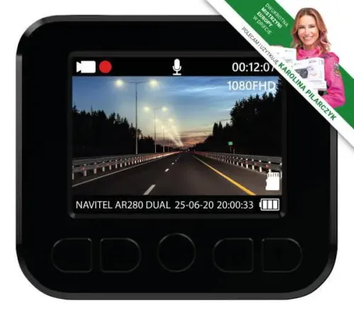 Wideorejestrator Navitel AR280 DUAL- FullHD