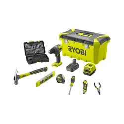 Дрель-шуруповерт аккумуляторная Ryobi R18DD3-120TAH