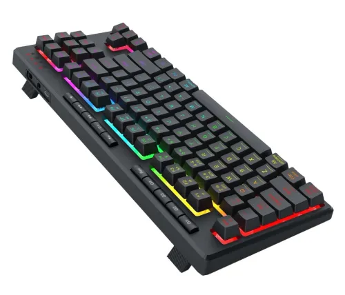 Klawiatura membranowa Redragon K516RGB-PRO Shiva 87 Czarny