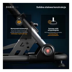 Stojak DIABLO CHAIRS X-Drive Mini Czarny