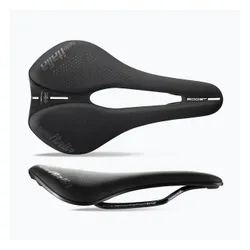 Siodełko rowerowe Selle Italia Novus Boost Evo TM, Superflow, Manganese Rail, Soft-Tek black