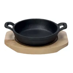 TOGNANA Fusion Taste 11 cm - patelnia żeliwna z deską