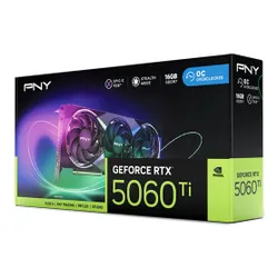 Karta graficzna PNY GeForce RTX 5060 Ti RGB OC Epic-X Overclocked Triple Fan 16GB DLSS 4