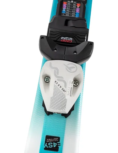 Narty dziecięce HEAD SUPERSHAPE TEAM + wiązania HEAD JRS 4.5 z GRIP WALK - Długość (cm) - 77