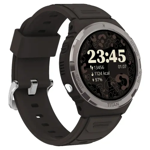 Smartwatch Maxcom FW100 Valkiria Brązowy + czapka