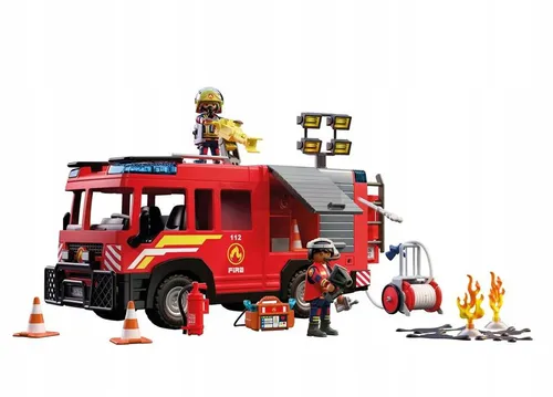 PLAYMOBIL 72193 Pojazd wóz straży pożarnej, zestaw do zabawy +4 lat