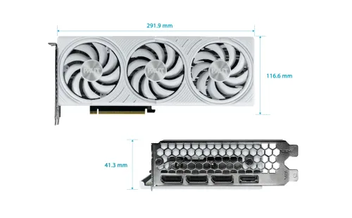 Karta graficzna Palit GeForce RTX 5070 White OC 12GB GDDR7 192bit DLSS 4