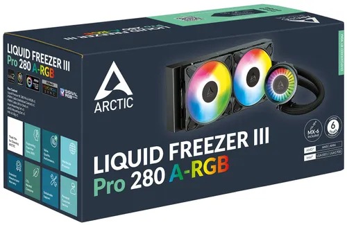 Chłodzenie CPU ARCTIC Liquid Freezer III Pro 280 A-RGB