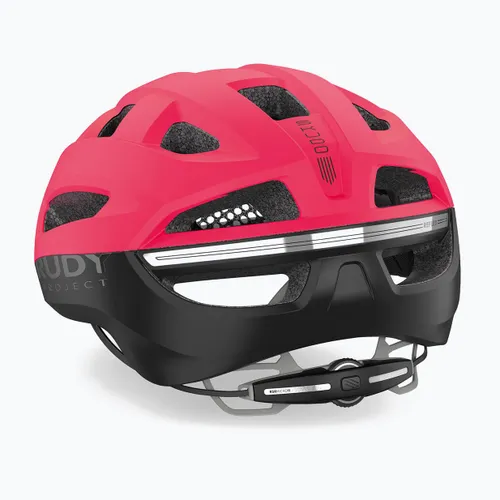 Kask rowerowy Rudy Project Skudo pink fluo/black matte