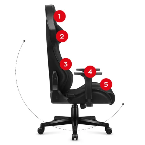 Fotel HUZARO Force 7.6 Czarny