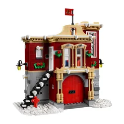 Конструктор Lego 10263 Creator Expert -  Пожарная часть в зимней деревне