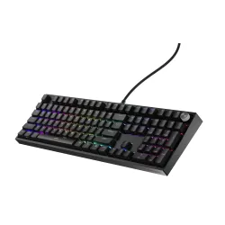 Klawiatura mechaniczna Genesis Thor 404 US RGB Gateron Yellow Pro Czarny