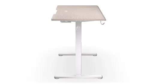 Biurko Endorfy Atlas S Electric Light Wood 114cm Regulacja wysokości Jasne drewno