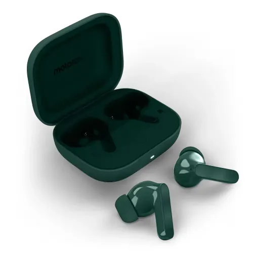 Słuchawki bezprzewodowe Motorola Moto Buds Bass Posy Green Dokanałowe Bluetooth 5.3 Zielony