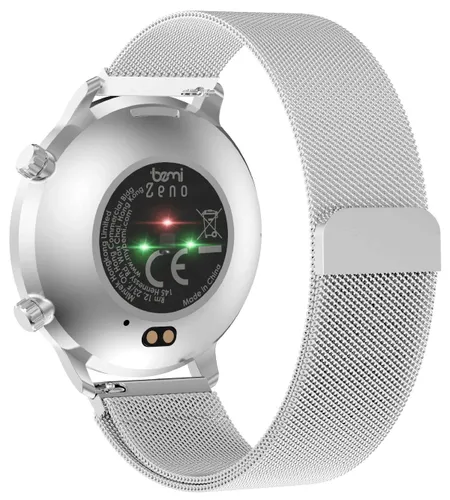 Smartwatch BEMI Zeno AI Srebrny