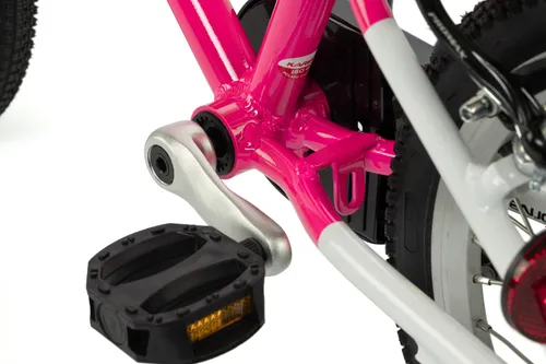 Rower dziecięcy KARBON Superlight Automatic 16 cali dla dziewczynki Różowy