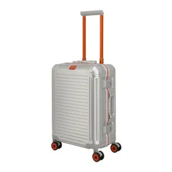 Walizka kabinowa Travelite Next 75 Years Edition - silver / orange