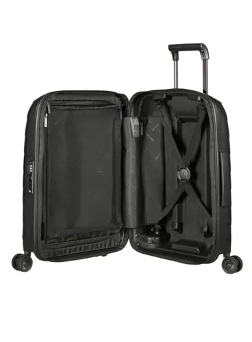 Маленький расширяемый чемодан Samsonite Attrix 55 см (23/26 см) - anthracite