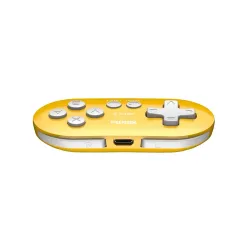 Pad 8BitDo Zero 2 Bluetooth mini Kontroler do PC, Nintendo Switch, Android Bezprzewodowy Żółty