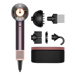 Suszarka do włosów Dyson Supersonic Nural 599003-01 Jonizacja Dyfuzor Zimny nawiew 1600W 3 prędkości 4 temperatury