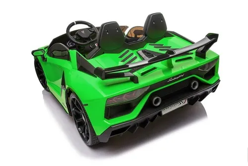 Auto Na Akumulator Dla 2 Dzieci Lamborghini Aventador Drift 15Km/H 2X200W Pilot LED Eva Skóra MP3