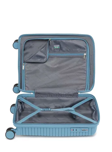 Walizka kabinowa Puccini Berlin - niebieski