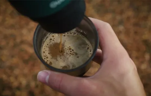 Капсульная кофемашина OUTIN Nano, бирюзовый